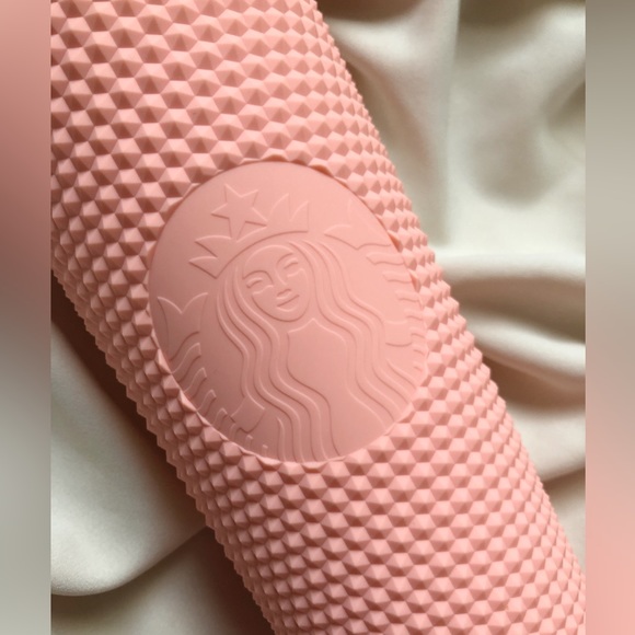 Spring 2020 Starbucks Venti Matte Pink Studded Tumbler - Picture 2 of 5